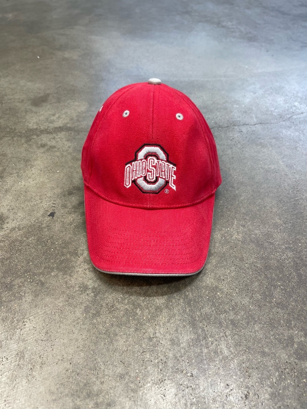 Vintage Ohio State Buckeyes Red Adjustable Hat Cap